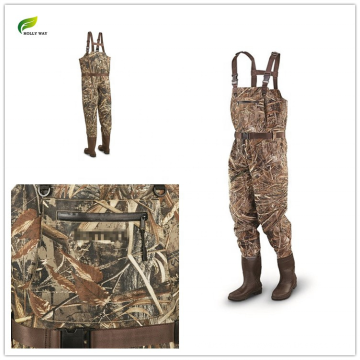 Hotsale neoprene cofre Waders para caza al aire libre